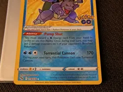 Radiant Blastoise 18/078 Pokemon GO Radiant Rare NM FREE SHIPPING! - Image 3