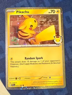 Pikachu (Pokemon Day 2026) 051/162 Miscellaneous Cards & Products Holo - Image 1