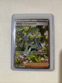 Wally's Compassion 186/132 Pokemon Mega Evolution SIR - Image 1