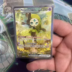 Pokemon TCG Meloetta EX Full Art Black Bolt Card 167/086 Sir NM - Image 2