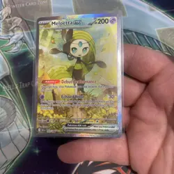 Pokemon TCG Meloetta EX Full Art Black Bolt Card 167/086 Sir NM - Image 3