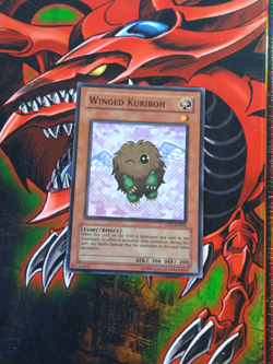 Winged Kuriboh - GX1-EN002 - Super Rare - Limited Promo Yugioh LP - Image 1