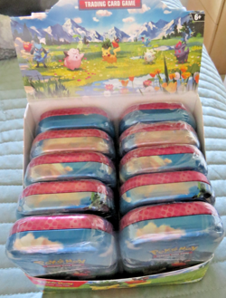 Pokemon TCG Ascended Heroes MINI TIN DISPLAY BOX Factory Sealed 10x Tins - Image 1