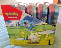 Pokemon TCG Ascended Heroes MINI TIN DISPLAY BOX Factory Sealed 10x Tins - Image 4