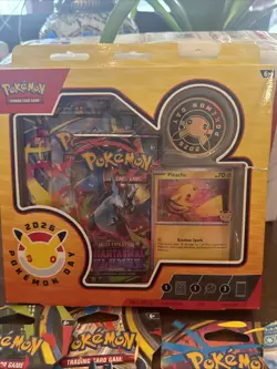 Pokemon TCG Pokemon Day 2026 Pikachu Promo & 4 Booster Packs - Lot Of 5 - Image 2