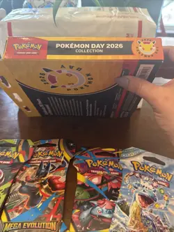 Pokemon TCG Pokemon Day 2026 Pikachu Promo & 4 Booster Packs - Lot Of 5 - Image 4