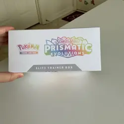 Sealed Prismatic Evolutions ETB Elite Trainer Box Pokemon TCG - Image 5