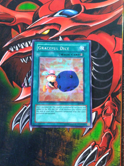 Graceful Dice - EDS-002 - Secret Rare - Limited Edition Yugioh LP - Image 1