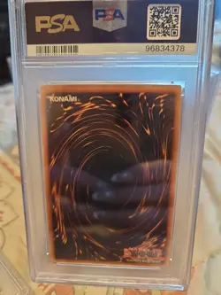 YuGiOh PSA 9 MINT 2003 Dark Spirit of the Silent LON-079 1st Edition Super Rare - Image 2