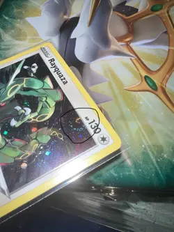Pokemon TCG Rayquaza - SWSH029 Sword & Shield Black Star Promo NM DOUBLE SWIRL - Image 2