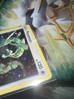 Pokemon TCG Rayquaza - SWSH029 Sword & Shield Black Star Promo NM DOUBLE SWIRL - Image 3