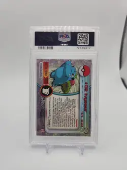 IVYSAUR 2000 TOPPS CHROME POKEMON T.V. #2 PSA 9 - Image 2