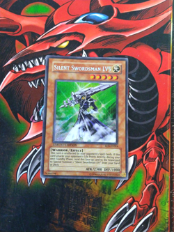 Silent Swordsman LV5 - EEN-ENSE4 - Secret Rare - Limited Edition Yugioh HP - Image 1