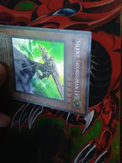 Silent Swordsman LV5 - EEN-ENSE4 - Secret Rare - Limited Edition Yugioh HP - Image 4