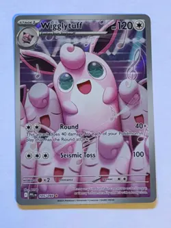 Pokemon TCG Wigglytuff 105/94 Phantasmal Flames Illustration Rare NM/MT - Image 1