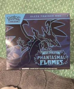 Pokemon Mega Evolution Phantasmal Flames Elite Trainer Box (ETB) Factory Sealed - Image 1