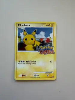 2009 Pokemon Rumble Holo Pikachu #7 LP - Image 1