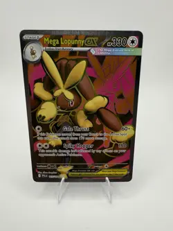 Pokemon TCG Holo Ultra Rare Full Art Mega Lopunny Ex 115/094 - Image 1