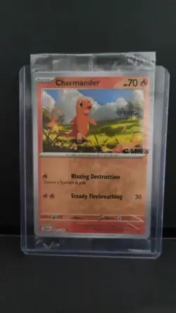 Charmander - 004/165 - Pokemon 151 EB GAMES Stamp - Sealed Promo - Pokemon - Image 3