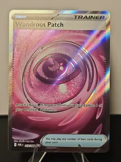Wonderous Patch 117/088 Full Art Perfect Order Pokemon TCG NM - Image 1