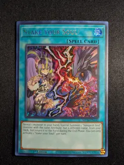 Yugioh - Stake your Soul! MP24-EN142 1st Edition Prismatic Secret Rare NM - Image 1
