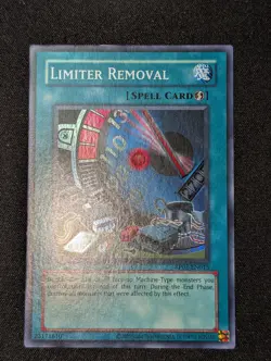 Yugioh Limiter Removal - RP02-EN015 - Super Rare - Unlimited Edition - (2025) - Image 1