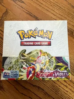 Pokemon Scarlet & Violet Base Booster Box Sealed TCG SV01 - Image 1