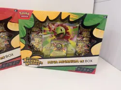2 Pokemon TCG Ascended Heroes Mega ex Box Bundle Emboar Meganium New - Image 3