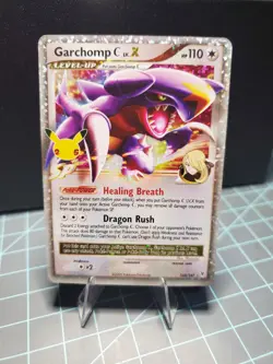 Pokemon TCG Garchomp C LV.X 145/147 Celebrations: Classic Collection Holo - Image 1