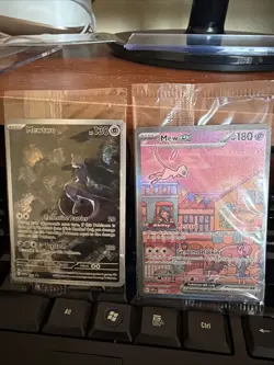 Pokemon 151 UPC Promo Mew SVP053 & Mewtwo SVP052 Sealed LOT - Image 1