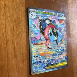 Mega Greninja ex SIR 116/086 Chaos Rising Pokemon TCG - Image 2