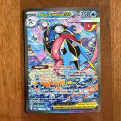 Mega Greninja ex SIR 116/086 Chaos Rising Pokemon TCG - Image 4