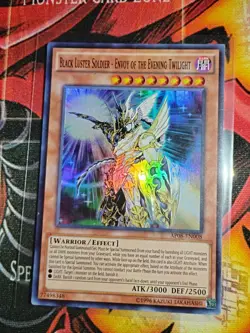Yugioh Black Luster Soldier - Envoy Of The Evening Twilight AP08-EN008 Super LP - Image 1