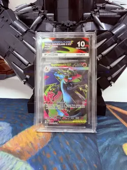 Mega Charizard X EX 109/094 Phantasmal Flames ACE 10 GEM MINT Pokemon TCG - Image 1