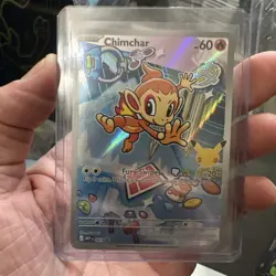 Pokemon TCG Chimchar MEP041 First Partners 30th Anniversary Black Star Promo - Image 1
