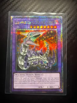 Yu-Gi-Oh Chimeratech Fortress Dragon MP24-EN022 Quarter Century Secret Rare - Image 1