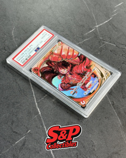 One Piece Card - Monkey D. Luffy - OP05 - 1ST SIG - Japanese PSA 10 - Image 1