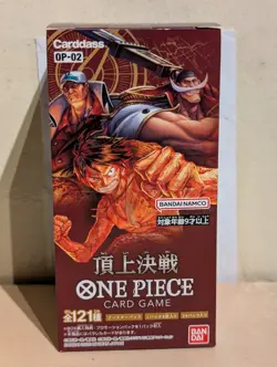 One Piece Card Game Paramount War OP02 Booster Box Sealed Japanese New In Stock - Image 1