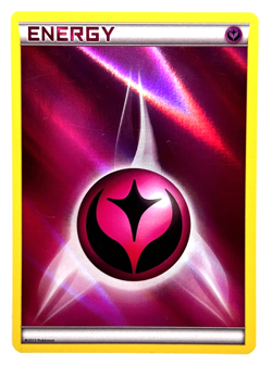 Fairy Energy Reverse Holo Pokemon Card 2013 LP - Image 1