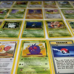 Pokemon Vintage Jungle Theme Set Of 24 English Cards Common & Uncommon Included - Image 2