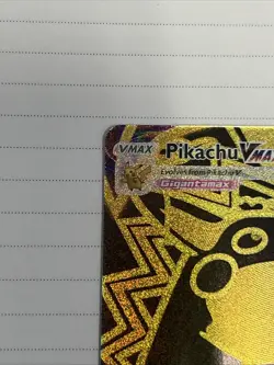 Pokemon TCG Pikachu VMAX Gold Card TG29/TG30 NM Pack Fresh - Image 2