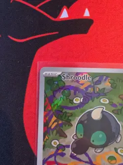 Pokemon Card TCG: Shroodle 149/132 Mega Evolution Illustration Rare (IR) Holo NM - Image 2
