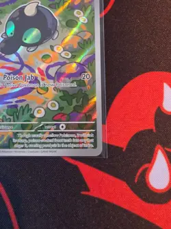 Pokemon Card TCG: Shroodle 149/132 Mega Evolution Illustration Rare (IR) Holo NM - Image 5