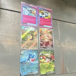 Pokemon TCG 6-Card Lot #9 - Image 1
