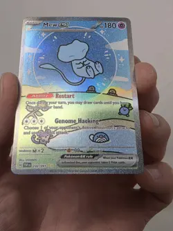 Pokemon TCG Bubble Mew EX Paldean Fates Holo Card 232/091 - NM - Pack Fresh - Image 2