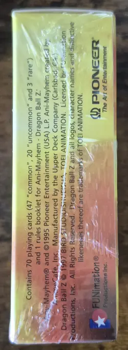 Ani-Mayhem Dragonball Z Sealed - RARE SEALED starter deck 70 cards - Image 4