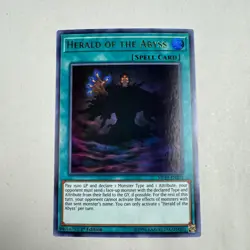 Yu-Gi-Oh! Herald of the Abyss MP19-EN201 1st Ed Spell Card - Image 1