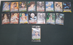 Weiss Schwarz Arifureta (R, RR, And PR) Card Lot - Image 1