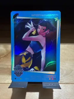 NEW! KPop Demon Hunters Collector Photo Card #XR 011 Holographic - Zoey - Image 3
