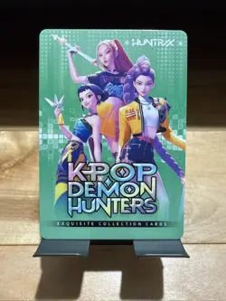 NEW! KPop Demon Hunters Collector Photo Card #UR 006 Holographic - Zoey - Image 2